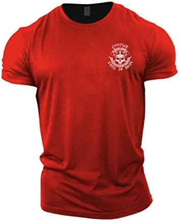 Gymtier Sons Of Odin Logo-Viking Gym T-Shirt za muškarce Bodybuilding Weighlifting Strongman trening Top Active