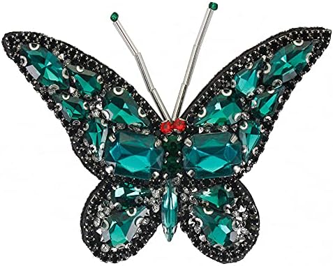 Butterfly flasteri za odjeću Majica DIY Rhinestones perle sa prizinom na cipelama na cipelama isporuke