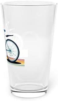 Teegarb pismo pokrivač pivo staklo Pinta 16oz šaljivi automobil motor biciklizam biciklizam jahanje