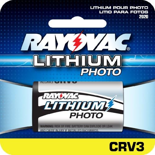 Rayavac litijum digitalna fotografija baterija CRV3 Veličina