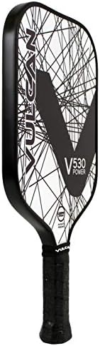Vulcan Sportska oprema Co. V530 Power Pickleball veslo, crno-bijelo