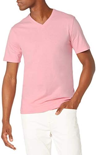 Essentials Muška tanka majica s kratkim rukavima s V izrezom, pakovanje od 2 komada