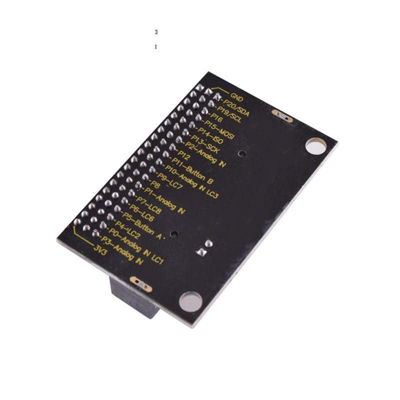 Micro bita ekspanzijska ploča IO bit nastavna programiranje horizontalne ploče adaptera na ploči pasivni zujanje