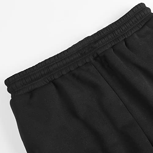 2022 Duksevi za žene Trendy Cinch Duboko za čipke u obliku visoke struke sretne božićne labave lounge pantalone