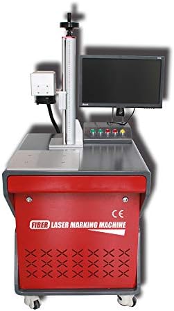 Desktop JPT vlakna laserska engraver laserska mašina za označavanje 50W, 200 × 200 mm