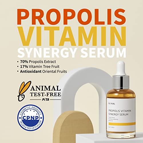 Iunik Propolis 70% Vitamini 17% sinergijski Serum, ekstrakt plodova Centella umirujuće umirujuća duboka