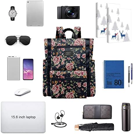 BasicPower backpack za žene muškarci, lagana torba na koledžu školski rad Travel Casual Daypacks Odgovara 15,6