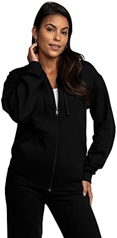 Voće sa duksevima LOOM Eversoft Fleece, pulover i puni zip, vlagu Wicking & Prozraci, veličina S-4x