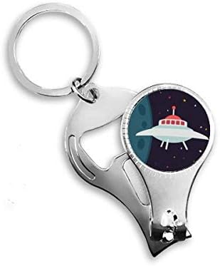 Univerzum i vanzemaljci UFO Art Deco poklon modni noktilni nipper prsten za ključeve ključeva za ključeva