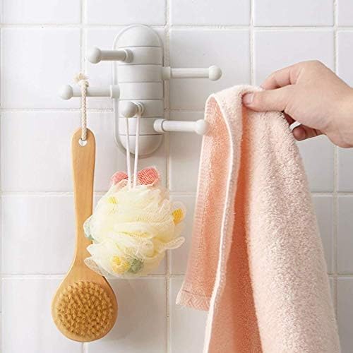Wgxyihai vješalica za ručnike stalak za ručnike veliki stalak za ručnike s pet ogrtača vješalica ABS