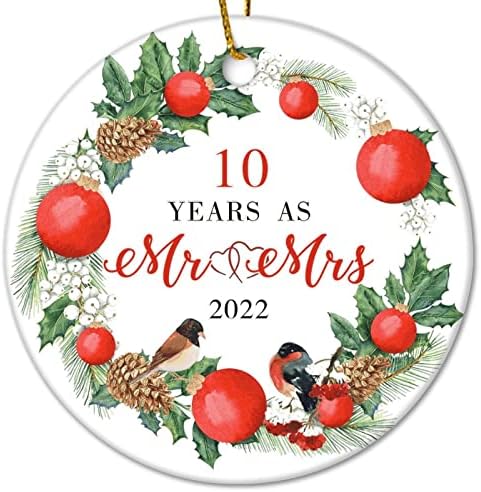 Božić keramički ukrasi naš prvi Božić bavi personalizovani Datum ime sa cvijet Božić porculan