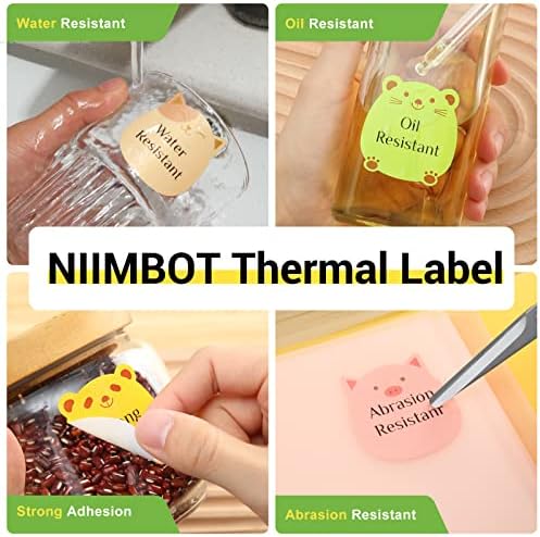 Niimbot B21 proizvođač etiketa sa 50x30mm i 50x50mm papirom za naljepnice