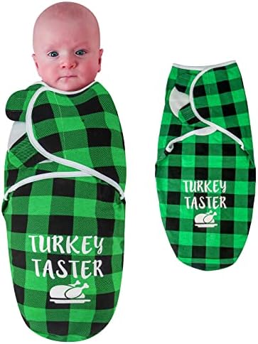 Dan zahvalnosti Baby Swaddle pokrivač Wrap Set Turska novorođenče 3-6 mjeseci dojenčad prozračna