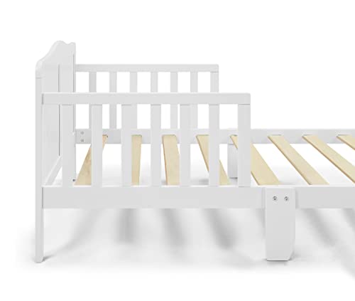 Maslina & amp; Opie Birdie Toddler Bed, bijela / bijela