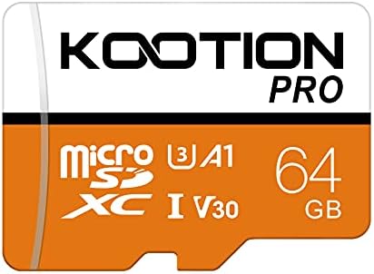 KOOTION 64gb Micro SD kartica Ultra Micro SDXC memorijska kartica 64 GB U3 High Speed TF kartica R Flash,