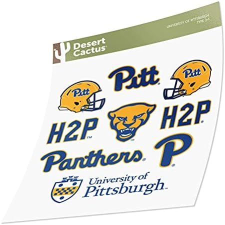 University of Pittsburgh Naljepnica Pitt Panthers Naljepnice Vinilne naljepnice Laptop Vodeni bočice