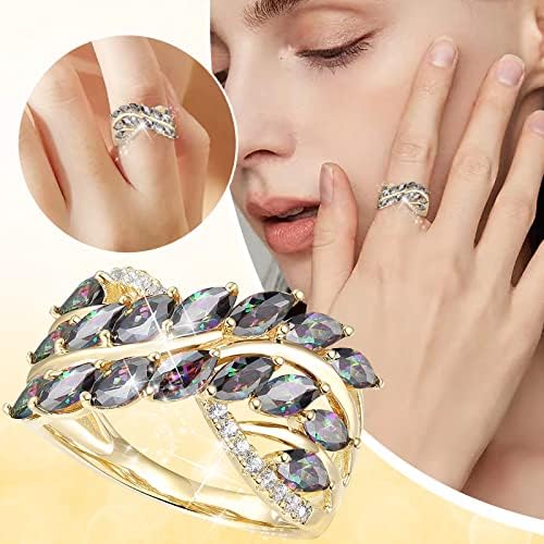 Vjenčani prstenovi za ženske prsten za angažman za žene za žene Modni nakit Popularni dodaci za ženu