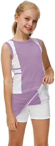 Aobute djevojke Tenis Golf odijelo Tenk top i suknja sa kratkim hlačama 4-12 godina