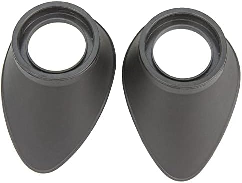 Oprema za mikroskop 2kom crni gumeni okular za Stereo metalurški biološki mikroskop dodatni laboratorijski