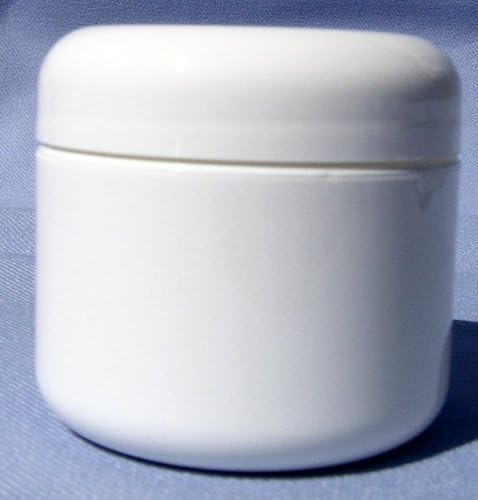Bijela plastična tegla sa poklopcem kupole 4 oz - 12 po kesi
