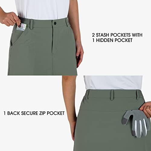 Anivivo ženske golf skrots suknje 18 Vanjski planinarski ležerni povremeni skirts sa džepovima