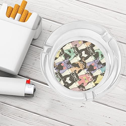 Pepeljare za cigarete mačke Kristalno stakleno pepeo za pušenje ashtray držač za kućni hotelski uredski stol