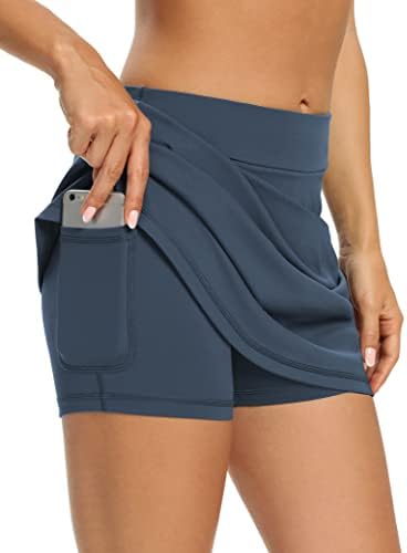 Loukeith tenis suknje za žene Golf Athletic Activewear Skorts Mini ljetni trening trčanja s džepovima