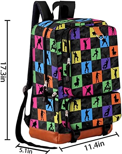 TvMpkix Travel Happpack, laptop knjiga Računarska torba Veliki kapacitet Lagani školski ruksak Vodootporni
