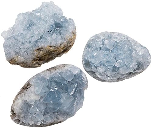 Mookaitedecor paket - 2 predmeta: Prirodni sirovi jantar kalcita Kristalni klaster Geode Kamen