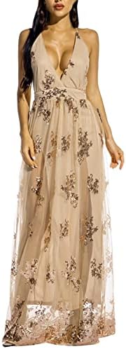 Plus size Maxi haljina za žene Ležerne prilike ljeto sandress v-izrez 3/4 rukav ženske midine haljine sa džepovima