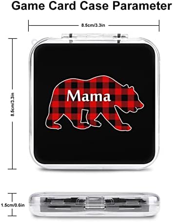 Kaid Mama Bear Game Card Storage Case Hard Protective Organizer Box Za Nintendo Switch