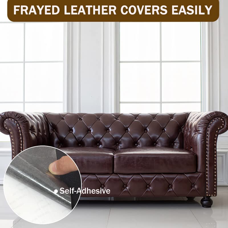 Hmasyo kožna zakrpa, 4 × 60 jaka samoljepljiva kožna traka za sofe kauč za autosjedalice ručke