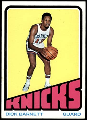 1972 TOPPS 52 Dick Barnett New York Knicks Ex / MT Knicks Tennessee St
