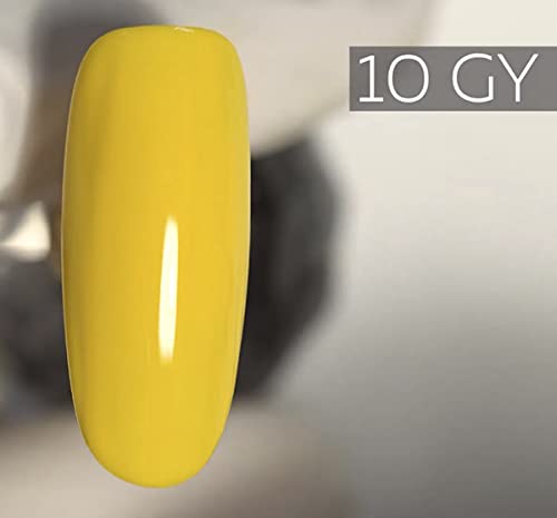 Kodi Professional GREEN & amp; žuta serija Gel laka za nokte u boji 8ml. Gel LED/UV kaput za nokte potopite