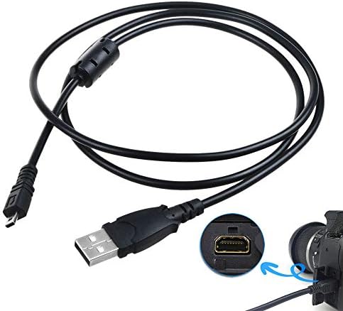 DigipartSpower USB kabelski kabel kabel kabel za punjač za Nikon Coolpix kameru UC-E6 UC-E16 UC-E17