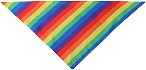 Rainbow PET trokut Šal Rainbow Dog Bandana Bibs Scarf Kućni ovratnik Pored mjeseca JPP09