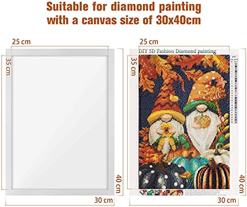 VINDIJA Diamond painting Frames, poster okviri za 12x16 inčni Diamond Painting, Magnetic Diamond Art okvir