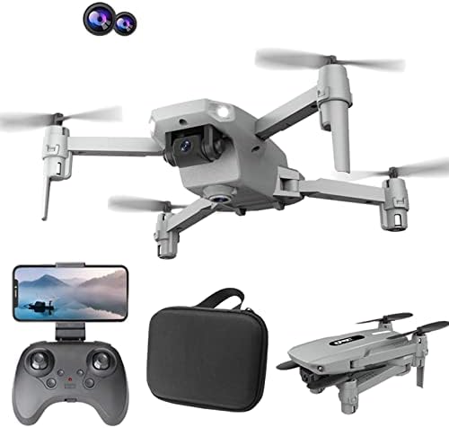 SKYTEEY sklopivi dron sa 4K HD kamerom za odrasle, Quadcopter, Auto Return Home, Follow Me, veliki domet kontrole,