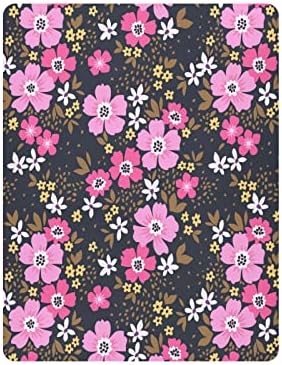 Playard lim, ružičasti cvjetni list za standardne madrace krevetića i mališana, 28x52 inčni H040685