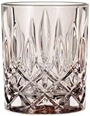 Nachtmann Noblesse kolekcija 4 čaša za viski, napravljena od finog kristalnog stakla, čaša za burbon,