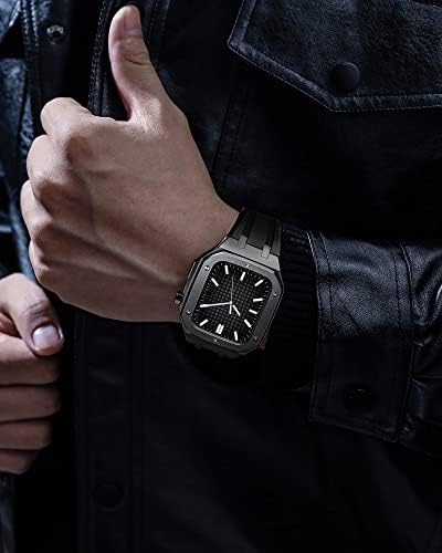 Neyens za Apple Watch Band sa slučajem 8,45 mm Čvrsta remena sa šankovim kućištem odbojnika,