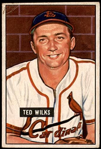 1951 Bowman 193 Ted Wilks St. Louis Cardinals VG Cardinals