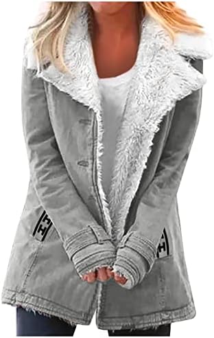 Trebin flanel jakne za žene Ženska ležerna modna labava solid u boji plus kožnica Plus Plus Pocket Jacket