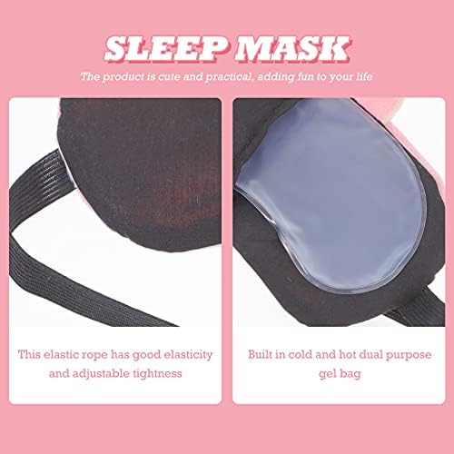 HealFy Kids flasteri za spavanje maske za oči sa ledenom vrećicom 4pcs hladnjaci za oči hlađenje pakovanja