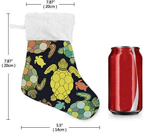 ALAZA CHING HARMINGSTURTLE CLASSIC Personalizirani ukrasi za male čarape za obiteljski odmor za