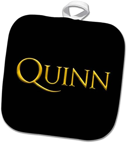 3Droza Quinn Trendy MAN Ime u Americi. Žuta na crnoj talismanu - Pothilders