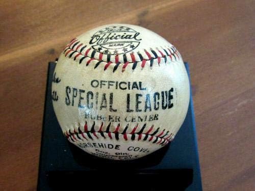 Mickey Mantle Najbolje želje Yankees Hof Rookie potpisao je AUTO 1950-ov bejzbol PSA JSA - autogramirani