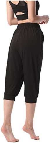 Baihetu joga udobne lounge hlače za žene joggers labave dukseve casual pantalone sa džepovima