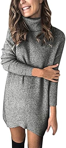 Ženska modna casual pletena dugih rukava Lapel šuplje pulover dvostruke haljine 2022