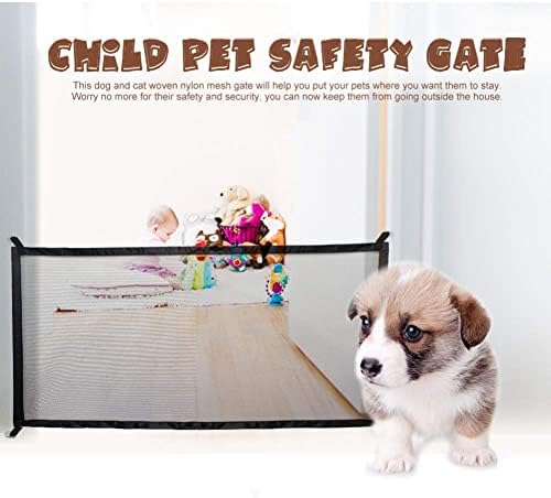 Pas Gate genijalna mreža za pse za zatvoreni i vanjski siguran kućni ljubimac za pasiranje kućišta